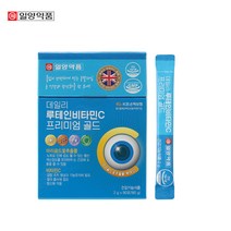 일양약품 루테인비타민C 프리미엄 골드 2gX90포-레몬맛 눈건강 비타C