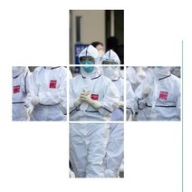 보호복 방호복 레벨D세트6종 국내최초KCS FDA CE ISO인증획득SP-2020스텀프코리아