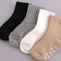 (도매-fw)유아동양말g기본골지5족(도매는5족), 그레이ㅡ3호