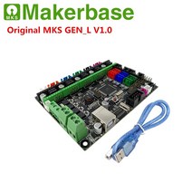 MKS GEN L V1.0 회로 기판 3D 프린터 마더 보드 GENL v1.0 제어판 메인 보드 호환 램프 1.4 메가 2560, [01] MKS GENL V10