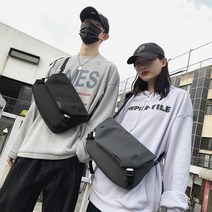 남녀 메신저백 스트릿룩 캐주얼 크로스백 보조가방