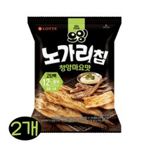 롯데 오잉 노가리칩 청양마요맛, 60g, 2개