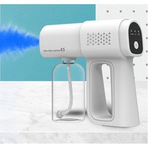 벨로즈 자동 방역소독기 살균기 방역기 나노분사 스프레이건 소독건 분무기 소독기 미니살균기, 벨로즈나노스프레이건K5(소독수미포함)