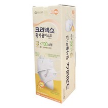 크리넥스 KF80 황사용마스크 소형, 20개입, 1팩, 화이트