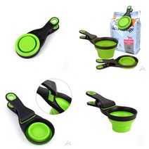 마트498 집게식 애견 사료스쿱 4OZ 고양이밥 계량스푼 개밥 사료통 소분기 애견 사료소분 츄르스푼 간식통 강아지