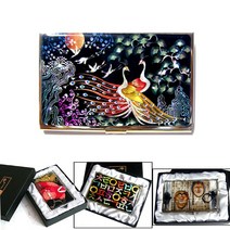 (주)파앤카코리아 A1-27.자개 명함케이스-27종, 1개, 공작새