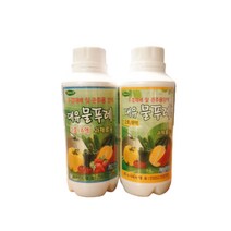 대유 물푸레 2호 과채용 수경 재배 영양제 양액 비료 A액 B액/식물 트리안 몬스테라 관주, 2호 A액+B액