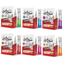 굿츄 고양이가좋아하는착한간식 6종(450g/30p) 대용량츄르, 연어맛