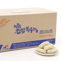 정일품한과 정일품약과 한과선물 유과선물 선물세트 쑥유과 3kgx2개, 1세트