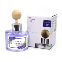 올리비엔 허브타임 대용량차량용방향제120ml_라벤더 디퓨저 디퓨져 자동차, 1개, 1개