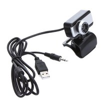 컴퓨터 웹 카메라 1 개 블랙 USB 웹캠 노트북 라이브 장비 액세서리
