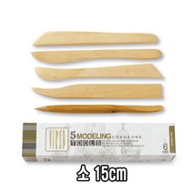 PGM1*^몰신한 조소용구 나무 헤라 5본조 15cm 공구 용공구 미술 재료 용헤라 우드^*1췤pgm, a^^*옵션없슴
