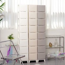 기타 바보사랑[보노하우스] 보노 심플리 240 서랍장 8단 슬림형 인테리어 수납장, 라이트그레이