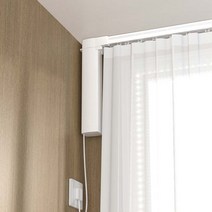 스마트 전동 자동 커튼 거치형 개폐 레일 앱제어 로봇, B.다중플랫폼모터+2.5m직선레일+원격제어