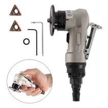 휴대용 공압 모따기 기계 미니 45 모따기 도구 트리밍 및 디버링 위한 미니 핸드 헬드 아크 공기 베벨 기계, 없음