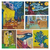 DIY 데코샌드아트 명화시리즈 12종 (대), 운터아크의집