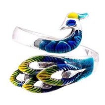 조정 가능한 뜨개질 루프 크로 셰 뜨개질 편직 도구 링 손가락 착용 골무 원사 가이드 재봉 액세서리, b