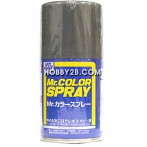 GSJ013/ 미스터칼라 스프레이 뉴트럴 그레이 (반광)(MR.COLOR SPRAY NEUTRAL GRAY)(SG-a)