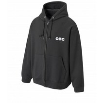 CHANCECHANCE CEC ZIP-UP HOODIE(Charcoal/기모) CEC ZIP-UP HOODIE(Charcoal)