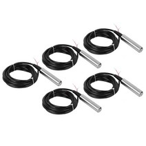 압력전송기 압력센서 4-20ma 출력 일체형 레벨 송신기 액체 오일 수위 프로브 감지 컨트롤러 플로트 스위치 1-10m, 0-2m