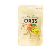 굿단미 제로 후르츠 젤리 52G 1개 롯데제로 달지않은젤리 맛있는젤리 사무실간식 롯데젤리