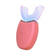 치아미백기 치아미백겔 셀프치아미백 이빨미백 자가미백 스티커 치아미백패치 U자형 성인용 울트라 소닉, 03 빨간