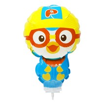 [문구조아] 컬러룬 캐릭터 풍선 뽀로로, 6개