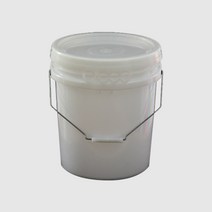 페일용기20L 바께스 바게스 프라스틱바케스 벌크 액젓 20리터통 원형말통 10개묶음, 자바라주입구타입, 10개
