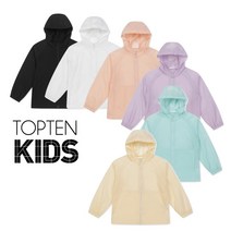 탑텐키즈 s/s 신제품 지금부터 한여름까지 아동 얇은 한겹 바람막이 점퍼 자켓