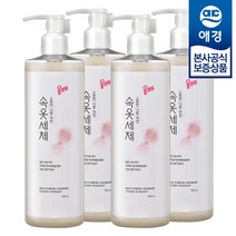 울샴푸 속옷전용 액상세제 본품, 390ml, 4개