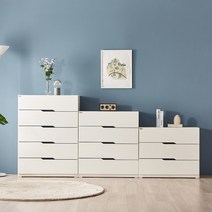 [동서가구] 이루 800 5단서랍장, 화이트