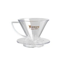 Kono meimon 커피 드립퍼 1-2cups 일본 오리지널 커피 필터 드롭 방식 mdnmdk-21, mdk-21 1-2컵