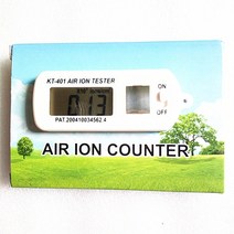 공기질측정기 휴대용 이산화탄소검출기 KT-401 공기 Aeroanion 테스터 이온 미터 감지기 부정적인 산소 농, 한개옵션0