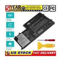 델 노트북 배터리 Dell Inspiron 15 5547 5545 5548 5447 Latitude 3450 3550 TRHFF 0PD19용, 86JK8 R0JM6 7P3X9 VPH5X