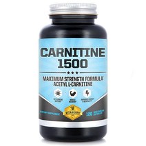 Acetyl L-Carnitine 1500mg 1 서빙 당 가장 높은 효력 아세틸 L-카르니틴 HCl 보충제 정신성 에너지 지방 대사 및 체중 감량 â˜ 60 & 120 채