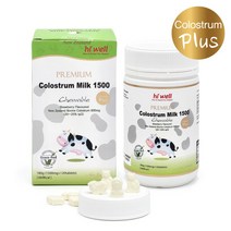 공식판매처/ 하이웰 초유 츄어블 plus 1통/ 초유캔디 120정