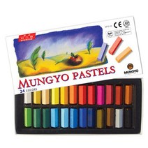 문교 소프트 사각파스텔 24색 MPS-24, 단품