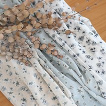 419 탐나요 원단 제인 하이멀티 쉬폰 원단, 화이트