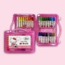 헬로키티 큐티 36색 크레파스 / 헬로키티 생일선물 헬로키티크레파스 크레파스 미술용품