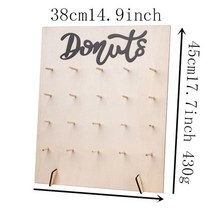 브라이덜샤워 현관문이벤트 브라이덜샤워가랜드 패키지 소품 현수막 팔찌 세트 diy 나무 도넛 디스플레이 랙 웨딩 장식 테이블 도넛 파티 장식 베이비 생일 파티 호의, g