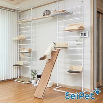 세이펫 DIY 철제 캣타워 슬라이드 브릿지 구성, 캣타워-기본형
