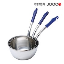 주방1번가 주코(JOOCO) 유경 파란 멀티볼 스텐멀티볼 통샥구 대형국자, 중 / 205x105x460mm
