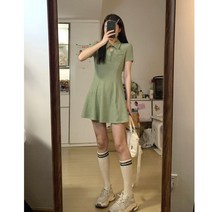 여성 골프 골프복 웨어 원피스 연습복 테니스