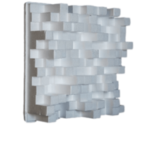 사운드디퓨저 음향디퓨저 음향 2d 2차 잔차확산판 원 거품확산판 극장 스튜디오 3D 흡음확산판, 화이트