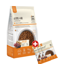 무마진 소프트사료 강아지 오리고기n황태 1kg+샘플 3봉, 단품