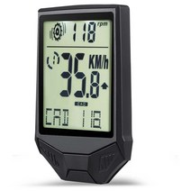 [당일배송]자전거 속도계 무선 방수, 블랙