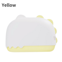Mini Table Vacuum Cleaner Dinosaur Dust Desktop Coffee Collector For Home Office Dleaning Gift Child, [01] Yellow