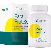 ParaProteX - Complex Intestinal Cleanse 정제 Gut Health Candida 마늘 정향 오일 자몽 씨 추출물 등 비건 결장, 기본