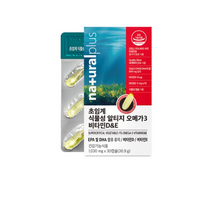 내츄럴플러스 초임계 식물성 알티지 오메가3 비타민DE, 30캡슐, 4개