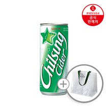 칠성사이다 250ml 30캔 + 다용도수거백 증정